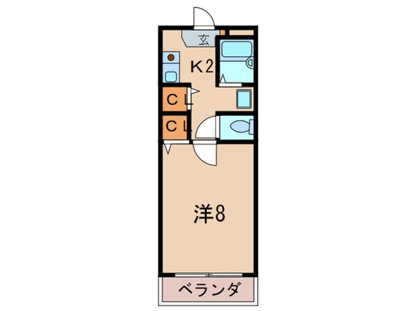 ラフォーレ両度の物件間取画像